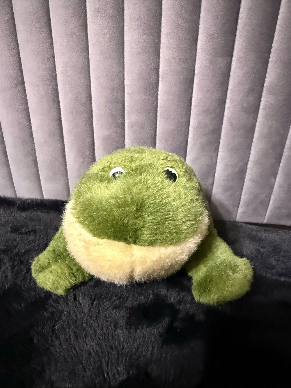 Best Friends by Gund Green Frog Plush Bean Bag Stuffed Animal Vintage